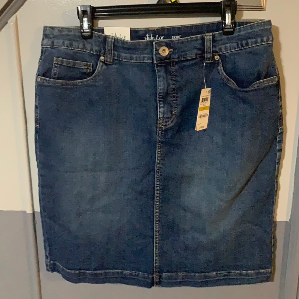 NWT Denim Skirt